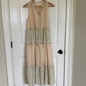 Boho Sleeveless Maxi Dress